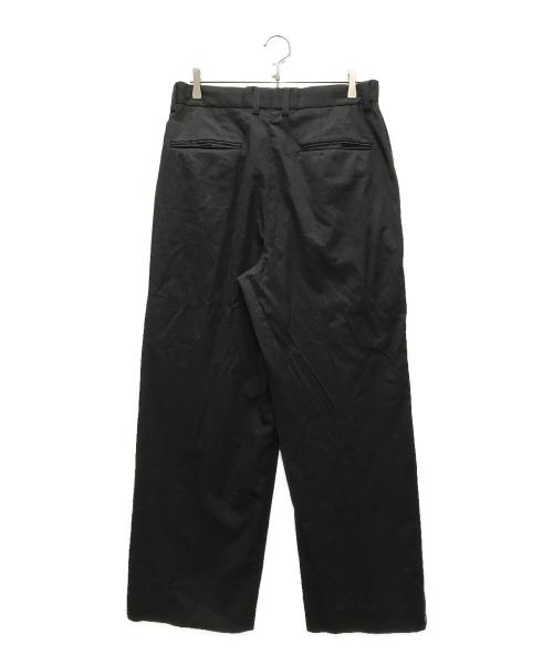 stein（シュタイン）stein (シュタイン) LONG WIDE TROUSERS ブラック サイズ:Lの古着・服飾アイテム