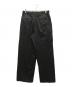 stein (シュタイン) LONG WIDE TROUSERS ブラック サイズ:L：25000円