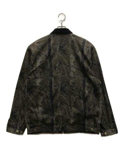 Carhartt WIP（カーハート ワーク イン プログレス）CARHARTT WIP (カーハート ワーク イン プログレス) カモ柄デトロイトジャケット カーキ サイズ:Ｌの古着・服飾アイテム