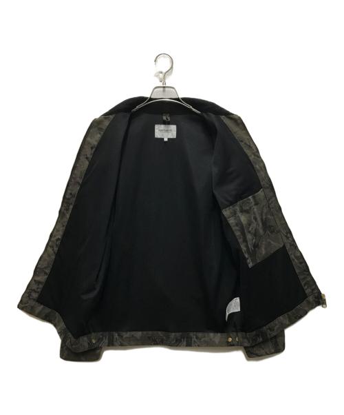 Carhartt WIP（カーハート ワーク イン プログレス）CARHARTT WIP (カーハート ワーク イン プログレス) カモ柄デトロイトジャケット カーキ サイズ:Ｌの古着・服飾アイテム