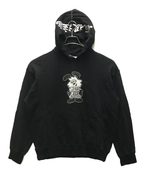 BlackEyePatch（ブラックアイパッチ）BlackEyePatch (ブラックアイパッチ) VERDY (ヴェルディ) VICK OG LABEL HOODIE ブラック サイズ:Lの古着・服飾アイテム