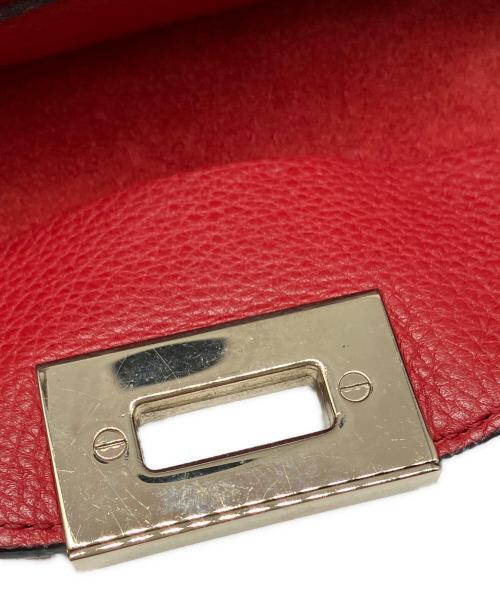VALENTINO GARAVANI（ヴァレンティノ・ガラヴァーニ）VALENTINO GARAVANI (ヴァレンティノ・ガラヴァーニ) 2WAYバッグ レッドの古着・服飾アイテム