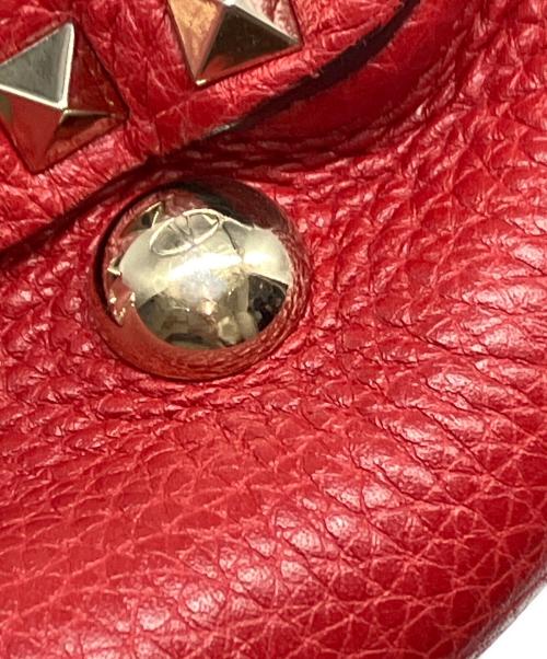 VALENTINO GARAVANI（ヴァレンティノ・ガラヴァーニ）VALENTINO GARAVANI (ヴァレンティノ・ガラヴァーニ) 2WAYバッグ レッドの古着・服飾アイテム
