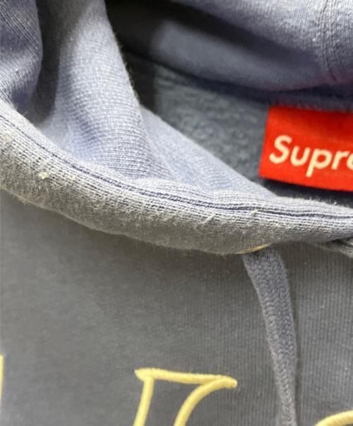 SUPREME（シュプリーム）Supreme (シュプリーム) Cactus Plant Flea Market (カクタスプラントフリーマーケット) IS LOVE STRONGER THAN FEAR HOODIE ブルー サイズ:Lの古着・服飾アイテム
