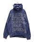 Supreme（シュプリーム）の古着「IS LOVE STRONGER THAN FEAR HOODIE」｜ブルー