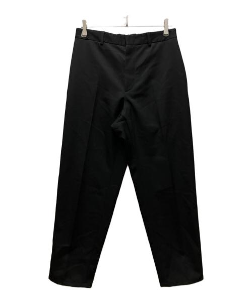 JIL SANDER（ジルサンダー）JIL SANDER (ジルサンダー) ウールギャバジンスラックス ブラック サイズ:46の古着・服飾アイテム