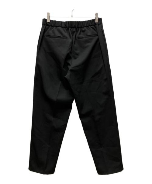 JIL SANDER（ジルサンダー）JIL SANDER (ジルサンダー) ウールギャバジンスラックス ブラック サイズ:46の古着・服飾アイテム
