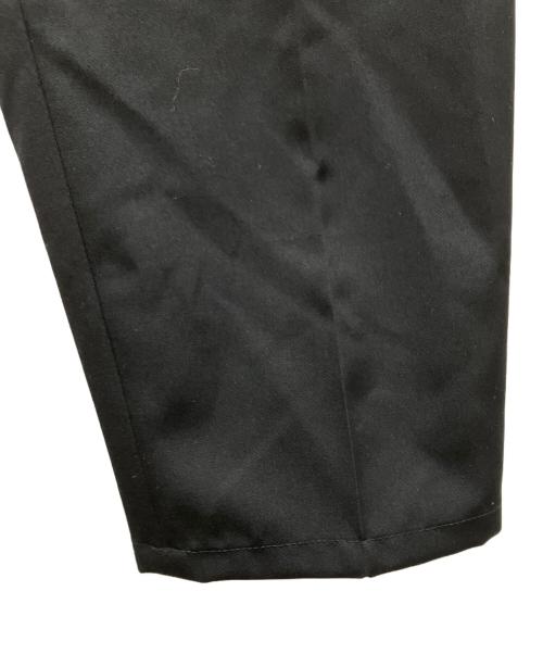 JIL SANDER（ジルサンダー）JIL SANDER (ジルサンダー) ウールギャバジンスラックス ブラック サイズ:46の古着・服飾アイテム