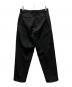 JIL SANDER (ジルサンダー) ウールギャバジンスラックス ブラック サイズ:46：30000円