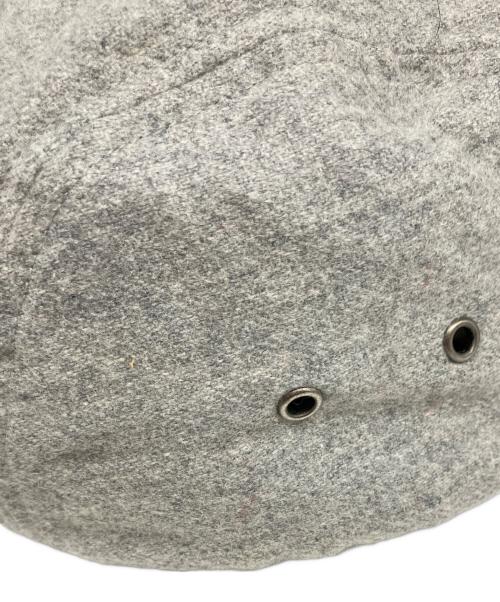 STONE ISLAND（ストーンアイランド）STONE ISLAND (ストーンアイランド) ウールジェットキャップ グレー サイズ:Lの古着・服飾アイテム