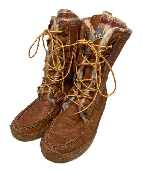 VISVIM（ビズビム）VISVIM (ビズビム) TRACKER BOOTS-FOLK ブラウン サイズ:US 09の古着・服飾アイテム