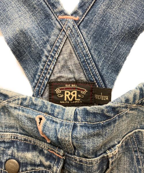 RRL（ダブルアールエル）RRL (ダブルアールエル) デニムオーバーオール インディゴ サイズ:1の古着・服飾アイテム