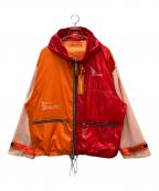 HERON PRESTONヘロンプレストン）の古着「JUMP HOODED WINDBREAKER」｜レッド