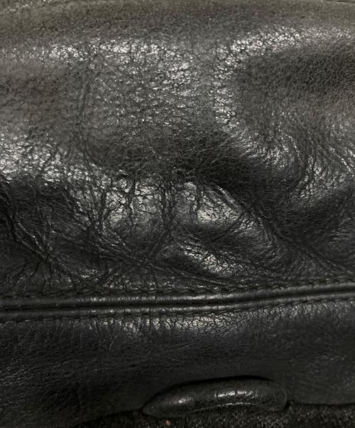 BROOKS SPORT（ブルックススポーツ）BROOKS SPORT (ブルックススポーツ) レザースポーツジャケット ブラック サイズ:不明の古着・服飾アイテム