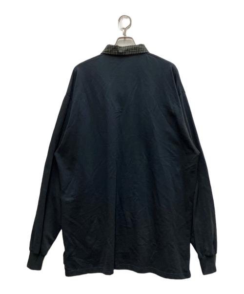BALENCIAGA（バレンシアガ）BALENCIAGA (バレンシアガ) Unity Sport Long-Sleeved Polo Shirt ブラック サイズ:3の古着・服飾アイテム