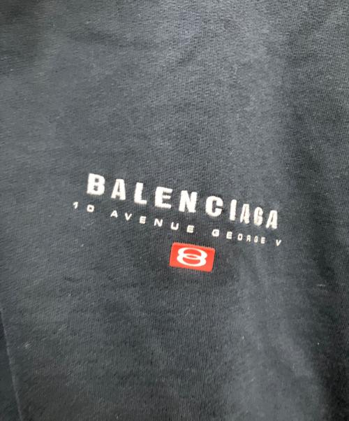 BALENCIAGA（バレンシアガ）BALENCIAGA (バレンシアガ) Unity Sport Long-Sleeved Polo Shirt ブラック サイズ:3の古着・服飾アイテム