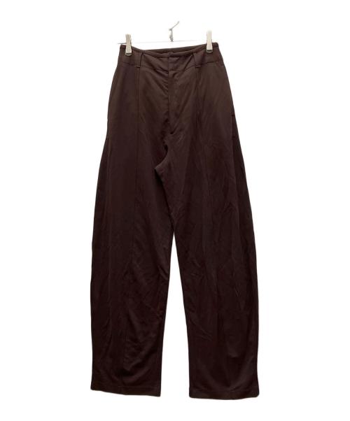 LEMAIRE（ルメール）LEMAIRE (ルメール) リラックスボリュームパンツ ブラウン サイズ:Sの古着・服飾アイテム