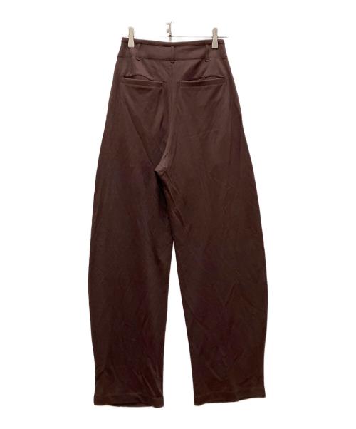 LEMAIRE（ルメール）LEMAIRE (ルメール) リラックスボリュームパンツ ブラウン サイズ:Sの古着・服飾アイテム