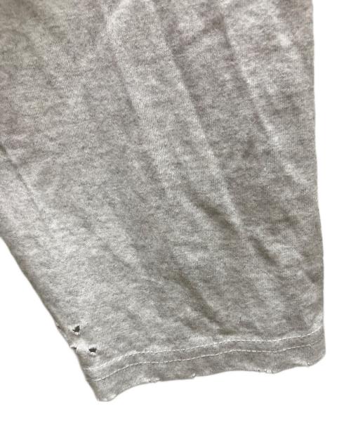 holiday（ホリデー）HOLIDAY (ホリデー) SUPER FINE DRY DAMAGE L/S HOODED DRESS グレー サイズ:FREEの古着・服飾アイテム