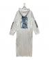 HOLIDAY (ホリデー) SUPER FINE DRY DAMAGE L/S HOODED DRESS グレー サイズ:FREE：9000円