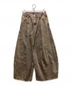 THE TOEザ・トゥー）の古着「Santorini Denim Pants」｜ブラウン