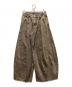 THE TOE（ザ・トゥー）の古着「Santorini Denim Pants」｜ブラウン