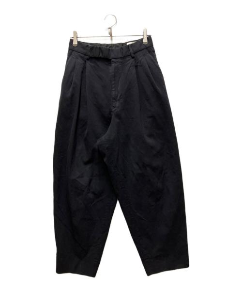 THE RERACS（ザ リラクス）THE RERACS (ザ リラクス) 2TUCK WIDE ネイビー サイズ:46の古着・服飾アイテム