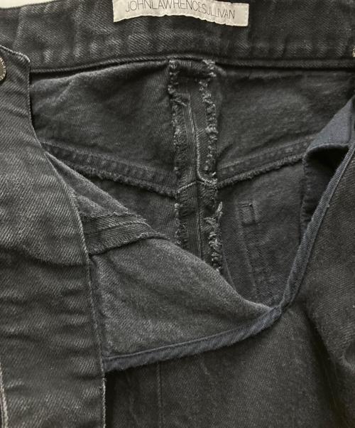 JOHN LAWRENCE SULLIVAN（ジョン ローレンス サリバン）JOHN LAWRENCE SULLIVAN (ジョン ローレンス サリバン) Rigid Denim Wide Pants ブラック サイズ:44の古着・服飾アイテム