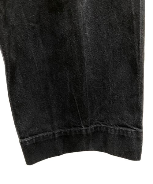 JOHN LAWRENCE SULLIVAN（ジョン ローレンス サリバン）JOHN LAWRENCE SULLIVAN (ジョン ローレンス サリバン) Rigid Denim Wide Pants ブラック サイズ:44の古着・服飾アイテム
