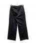 JOHN LAWRENCE SULLIVAN (ジョン ローレンス サリバン) Rigid Denim Wide Pants ブラック サイズ:44：10000円