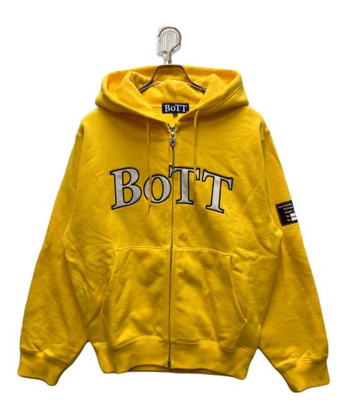 BoTT（ボット）BoTT (ボット) 25AW OG Logo Zip Hoodie イエロー サイズ:Mの古着・服飾アイテム