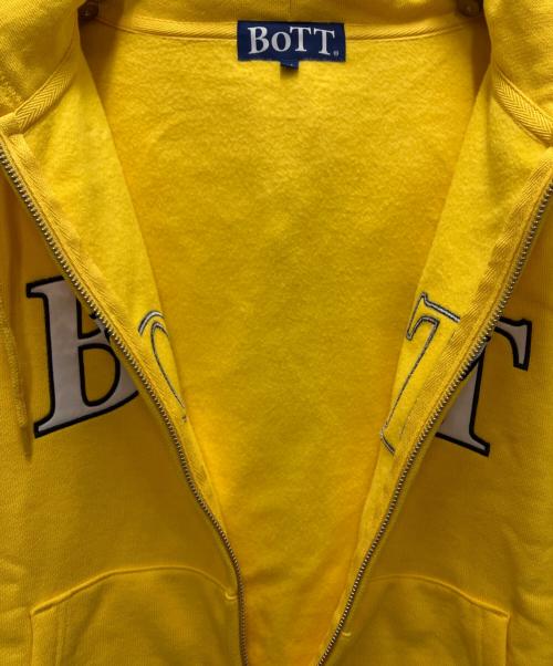 BoTT（ボット）BoTT (ボット) 25AW OG Logo Zip Hoodie イエロー サイズ:Mの古着・服飾アイテム