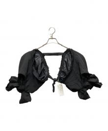 COMME des GARCONS COMME des GARCONS（コムデギャルソン コムデギャルソン）の古着「リボン パフスリーブ つけ袖 ハーネス」｜ブラック