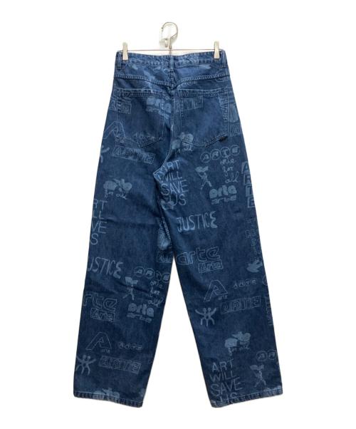 ARTE（アルテ）arte (アルテ) Art Saves Pants インディゴ サイズ:Ｗ28の古着・服飾アイテム