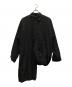 YOHJI YAMAMOTO（ヨウジヤマモト）の古着「Cellulose Layered Blouse」｜ブラック