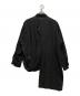 YOHJI YAMAMOTO (ヨウジヤマモト) Cellulose Layered Blouse ブラック サイズ:1：27000円