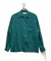 WACKO MARIA（ワコマリア）の古着「20SS KASURI STRIPED OPEN COLLAR SHIRT」｜グリーン