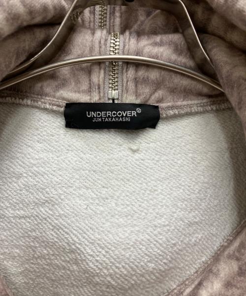 UNDERCOVER（アンダーカバー）UNDERCOVER (アンダーカバー) ジップデザイン転写パーカー パープル サイズ:2の古着・服飾アイテム