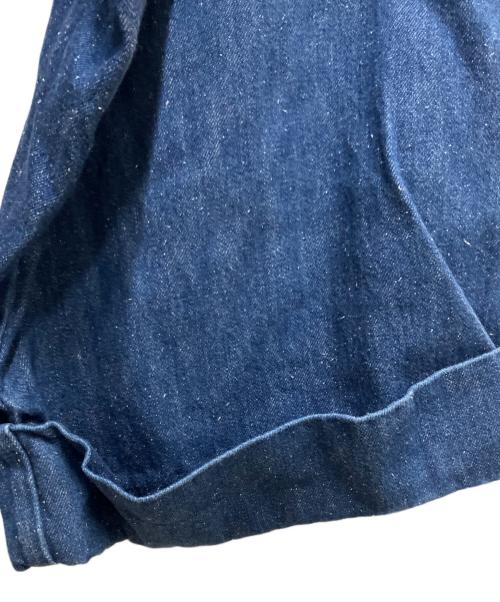 GUCCI（グッチ）GUCCI (グッチ) 2タックワイドデニムパンツ インディゴ サイズ:44の古着・服飾アイテム
