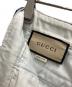 中古・古着 GUCCI (グッチ) 2タックワイドデニムパンツ インディゴ サイズ:44：30000円