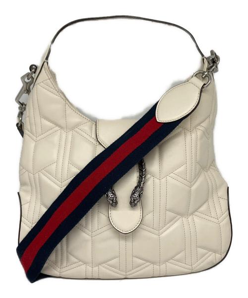 GUCCI（グッチ）GUCCI (グッチ) ディオニュソス  2WAYバッグ ベージュの古着・服飾アイテム