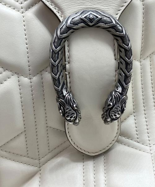 GUCCI（グッチ）GUCCI (グッチ) ディオニュソス  2WAYバッグ ベージュの古着・服飾アイテム