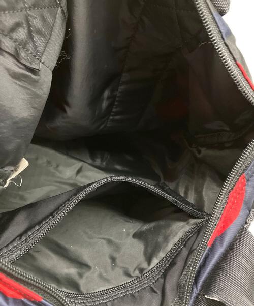 PORTER（ポーター）PORTER (ポーター) MARNI (マルニ) ドット2WAYリュック ネイビー×レッドの古着・服飾アイテム