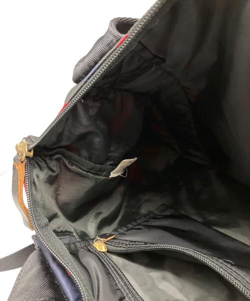 PORTER（ポーター）PORTER (ポーター) MARNI (マルニ) ドット2WAYリュック ネイビー×レッドの古着・服飾アイテム