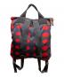 PORTER (ポーター) MARNI (マルニ) ドット2WAYリュック ネイビー×レッド：13000円