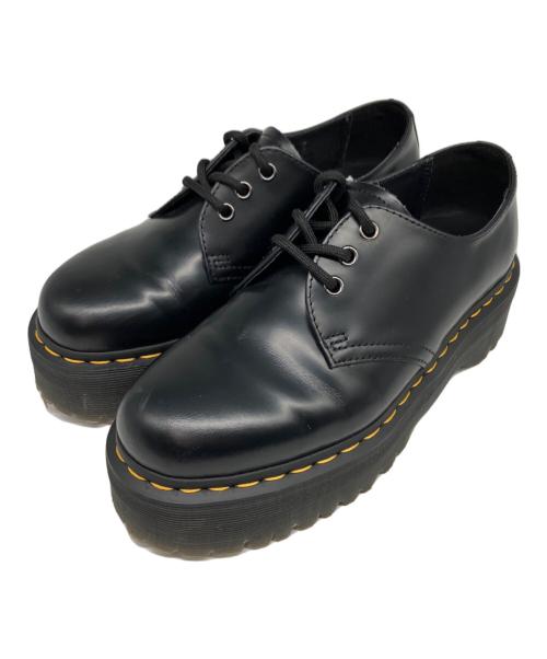 Dr.Martens（ドクターマーチン）Dr.Martens (ドクターマーチン) 1461 QUAD3ホールシューズ ブラック サイズ:UK 6の古着・服飾アイテム