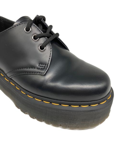 Dr.Martens（ドクターマーチン）Dr.Martens (ドクターマーチン) 1461 QUAD3ホールシューズ ブラック サイズ:UK 6の古着・服飾アイテム
