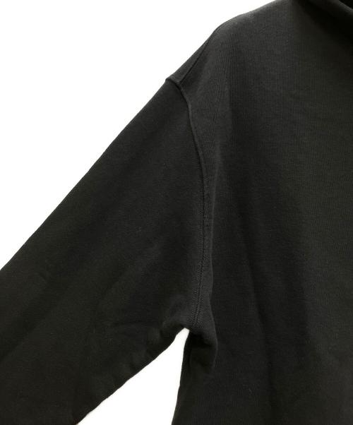 Maison Margiela（メゾンマルジェラ）Maison Margiela (メゾンマルジェラ) 反転ロゴフーディ ブラック サイズ:44の古着・服飾アイテム