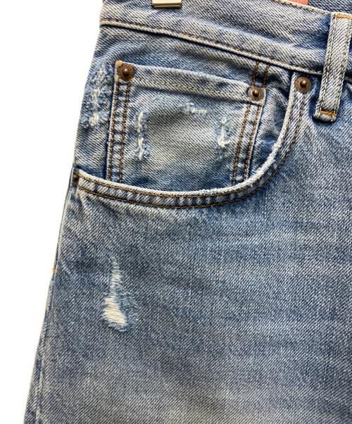 Acne studios（アクネ ストゥディオズ）ACNE STUDIOS (アクネ ストゥディオズ) 1991 TOJ LIGHT BLUE TRASH インディゴ サイズ:71cm (W28)の古着・服飾アイテム