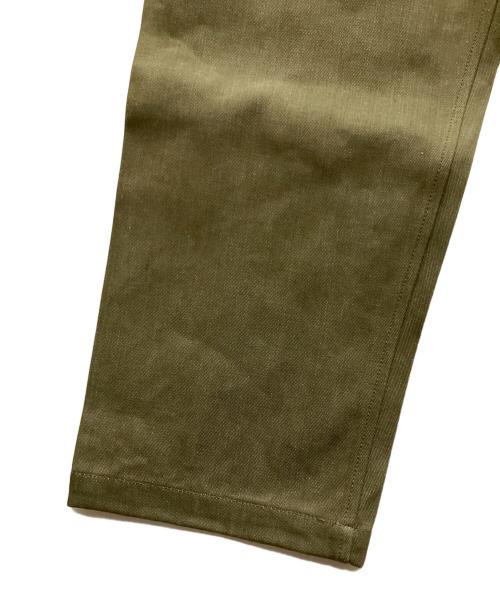 waiper（ワイパー）WAIPER (ワイパー) イギリス軍 1950’s ヴィンテージ グリーンデニム トラウザー グリーン サイズ:No 6の古着・服飾アイテム